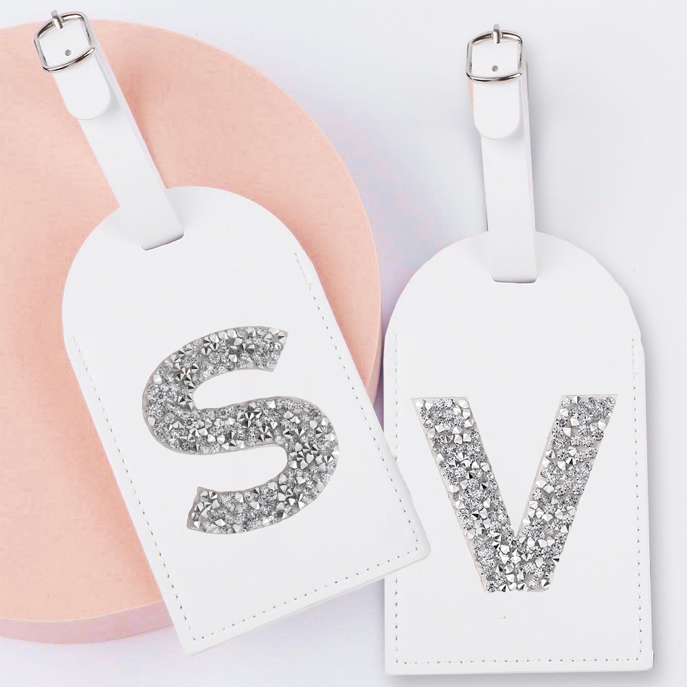 A-Z Rhinestone Monogram Leathe - Letter Tray Desk のレビューと価格