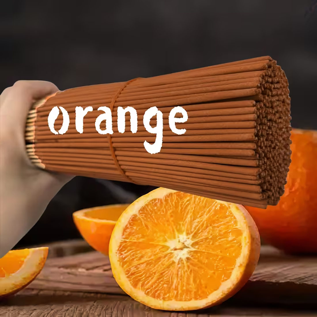 Natural Orange Incense Sticks  - Home Office Yoga Room のレビューと価格