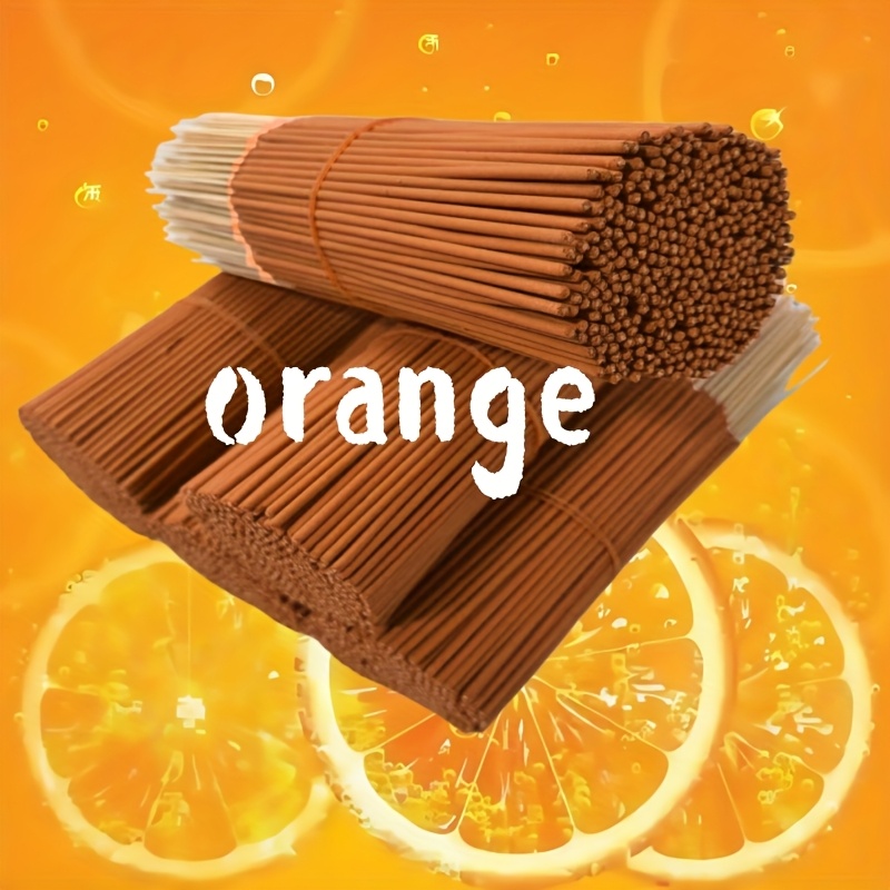 Natural Orange Incense Sticks  - Home Office Yoga Room のレビューと価格