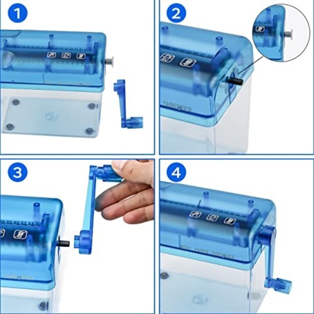 High Quality ABS Hand Shredder - Home Office Paper Shredder のレビューと価格