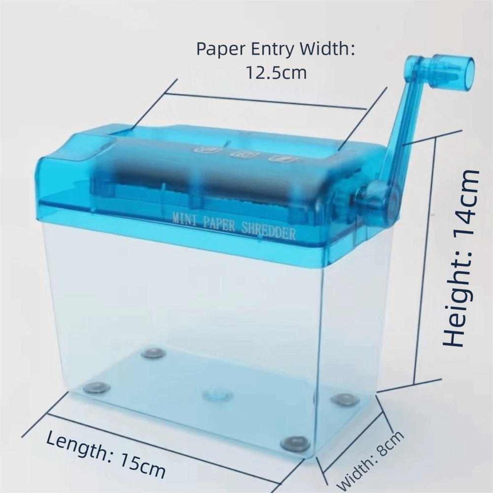 High Quality ABS Hand Shredder - Home Office Paper Shredder のレビューと価格
