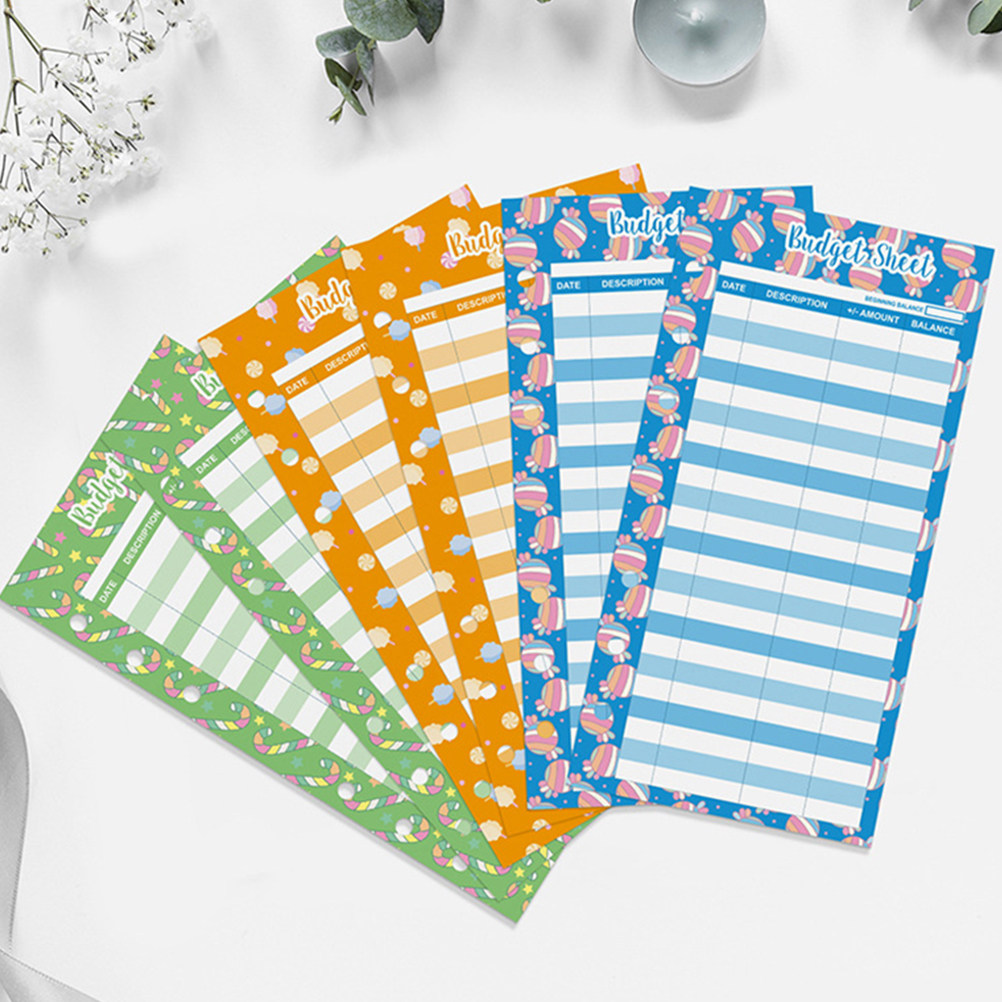 24Pcs Candy Print Consumption  - Home Office Budget のレビューと価格
