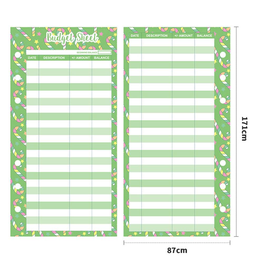24Pcs Candy Print Consumption  - Home Office Budget のレビューと価格