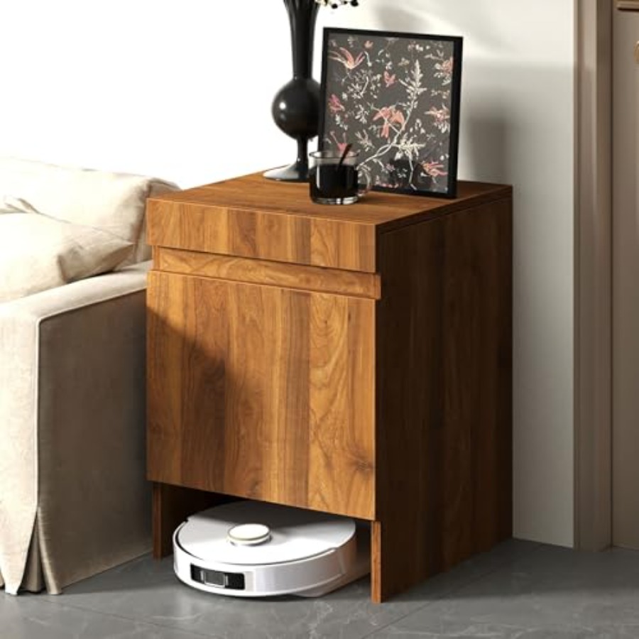 Robot Vacuum Stand Cabinet wit - Office Table Home のレビューと価格