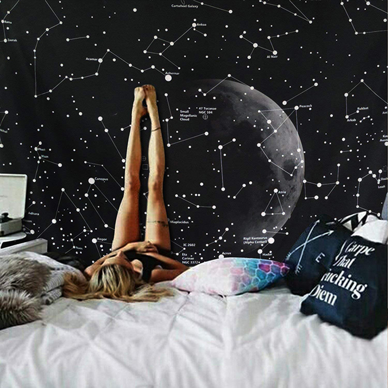 Mandala Tapestry Macrame Wall  - Home Office Yoga Room のレビューと価格