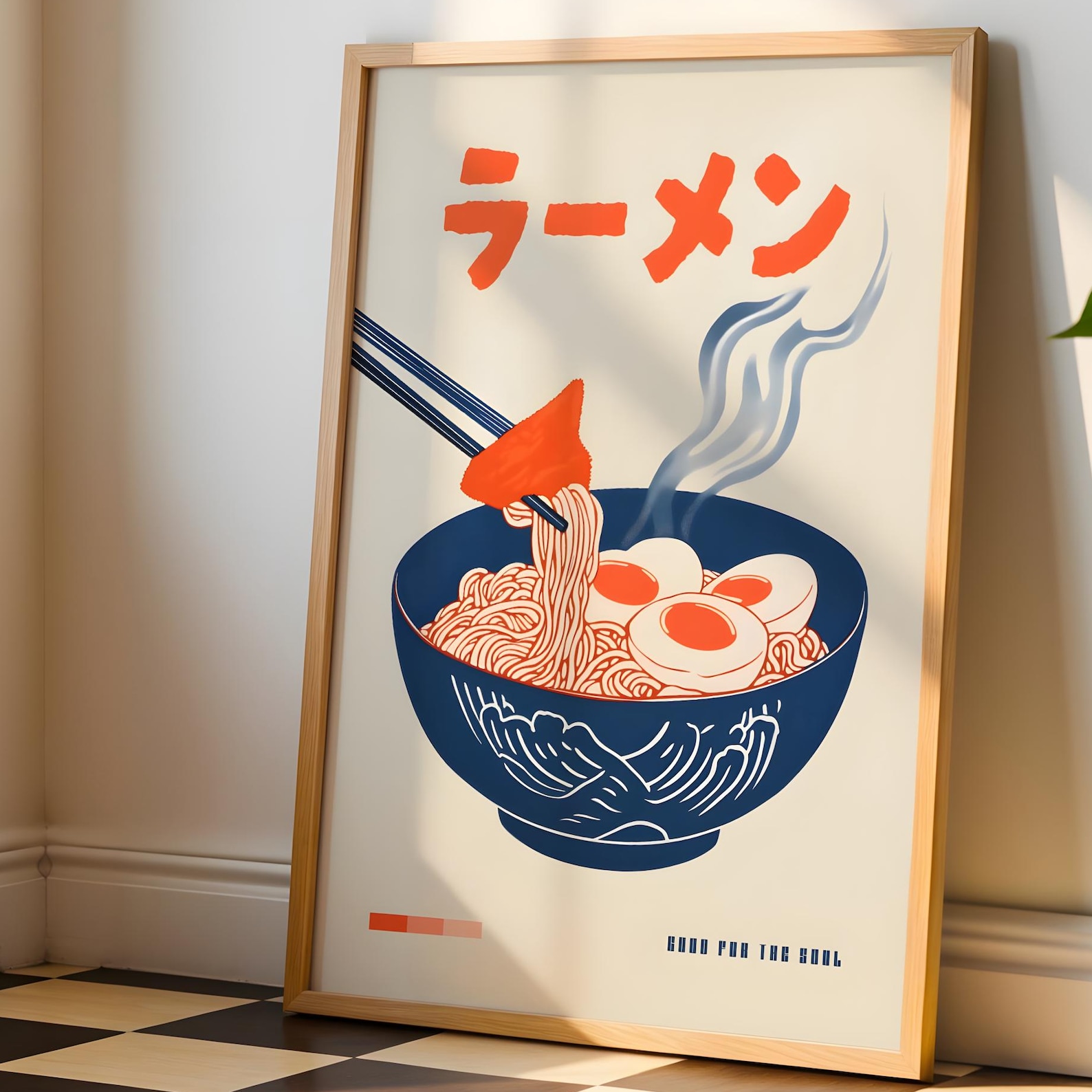 Japanese Ramen Canvas Prints – - Home Office Japandi のレビューと価格