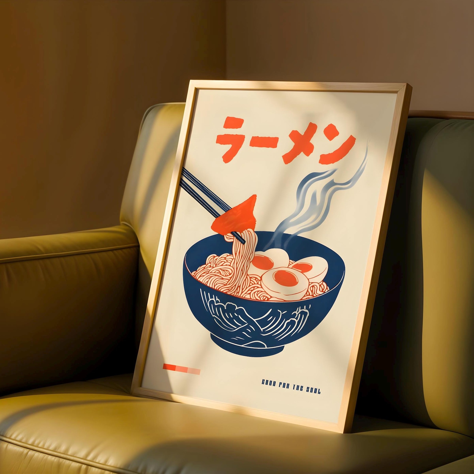 Japanese Ramen Canvas Prints – - Home Office Japandi のレビューと価格
