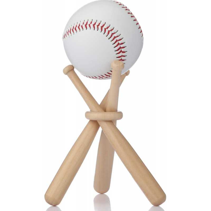 Wooden Baseball Display Stand  - Home Office Desk Ideas のレビューと価格