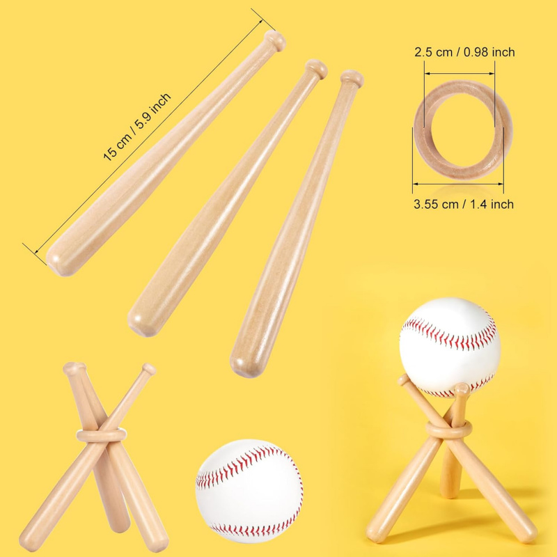 Wooden Baseball Display Stand  - Home Office Desk Ideas のレビューと価格